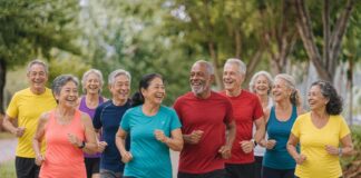 Cardiorespiratory fitness (VO₂ max)