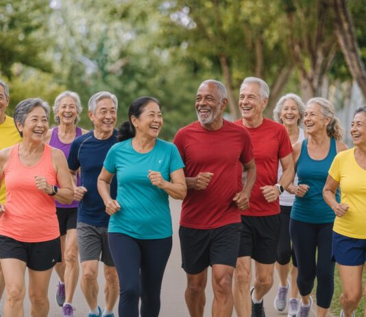 Cardiorespiratory fitness (VO₂ max)